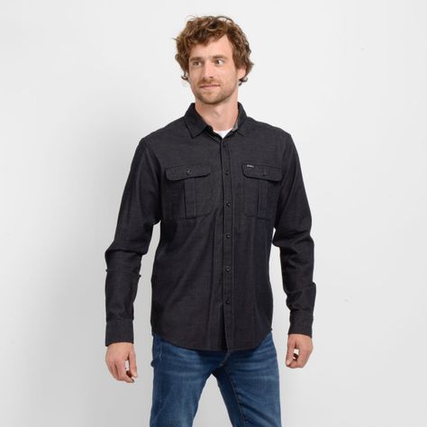 CAMISA MICRO COTELE LANDMARKED GRIS OSCURO-3
