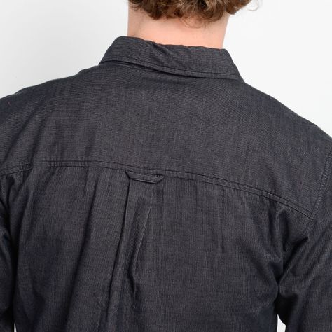CAMISA MICRO COTELE LANDMARKED GRIS OSCURO-5