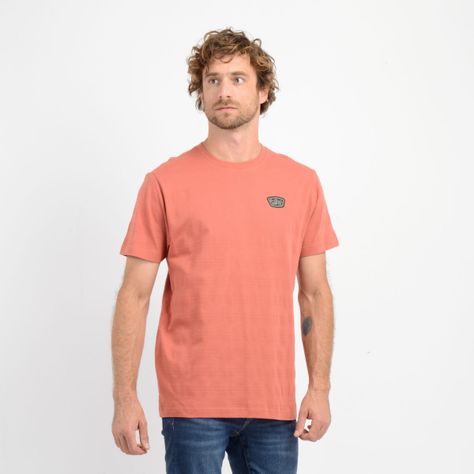 POLERA MANGA CORTA MYTHIC TEE NARANJO OSCURO-2