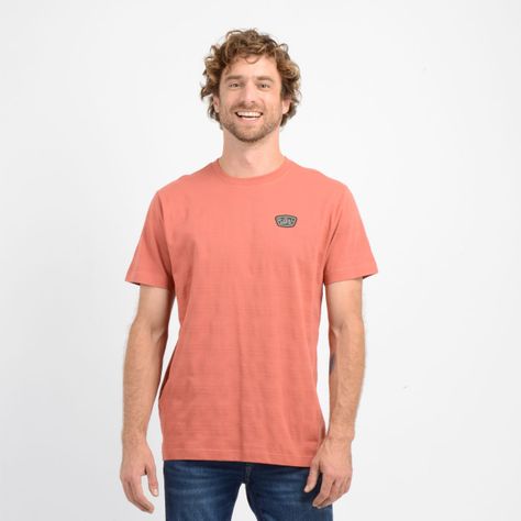 POLERA MANGA CORTA MYTHIC TEE NARANJO OSCURO-3