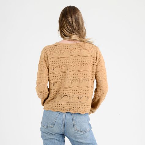 SWEATER HARBOR  BEIGE-2