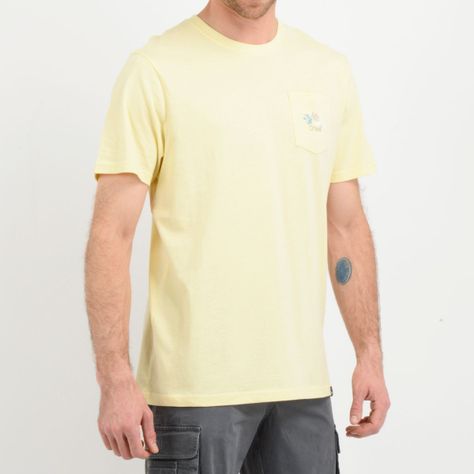 POLERA MANGA CORTA OG FLOWER  AMARILLO-5