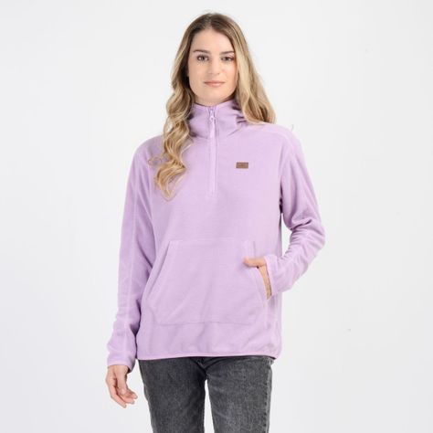 POLERON MICROPOLAR ASPEN HOODIE MORADO-0