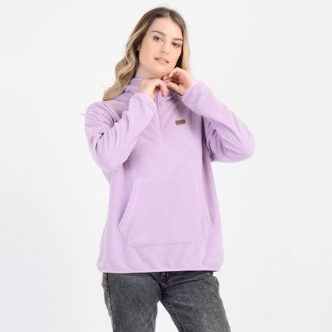 POLERON MICROPOLAR ASPEN HOODIE MORADO-3