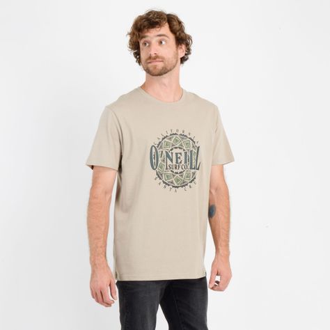 POLERA MANGA CORTA IKAT  BEIGE OSCURO-3