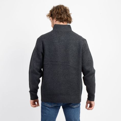 SWEATER CLINT   GRIS OSCURO-1