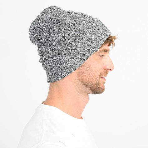 BEANIES GLASSY  GRIS-3