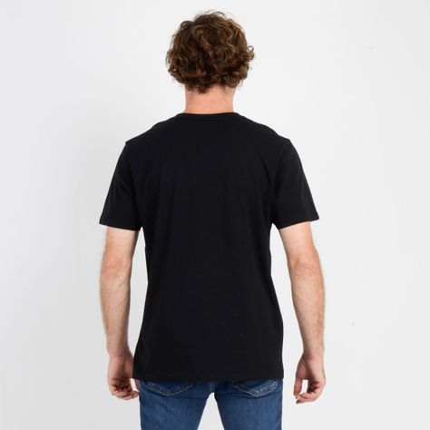 POLERA MANGA CORTA IKAT  NEGRO-1