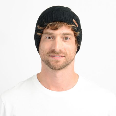 BEANIES WAFFLE  NEGRO-0