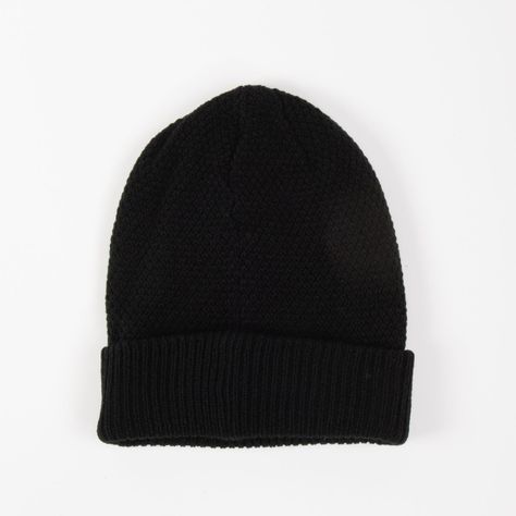 BEANIES WAFFLE  NEGRO-5