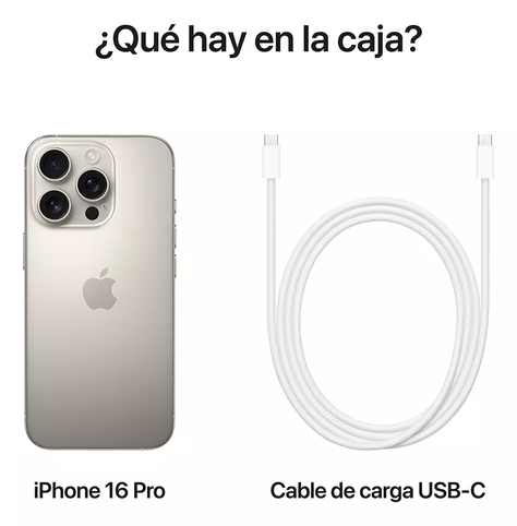Apple iPhone 16 Pro (128 GB) - Titanio - Distribuidor Autorizado-6