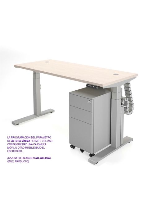 Escritorio Eléctrico Standing Desk 140x60cm C7E-3
