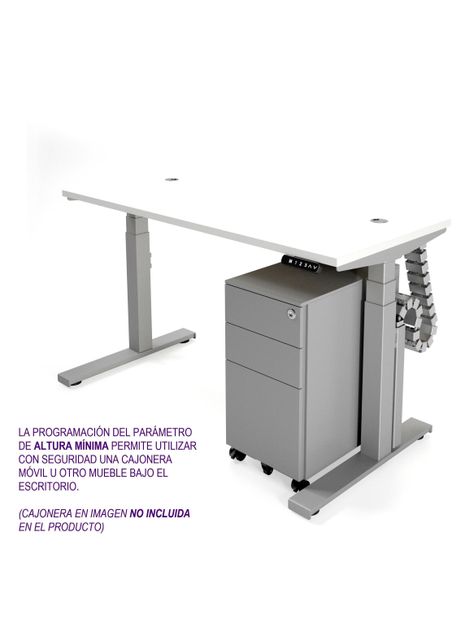 Escritorio Eléctrico Standing Desk 130x60cm AE-3