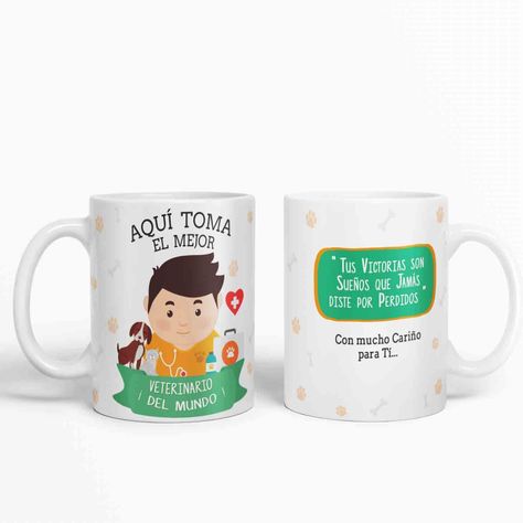 Taza aquí toma el mejor Veterinario del mundo D44-1