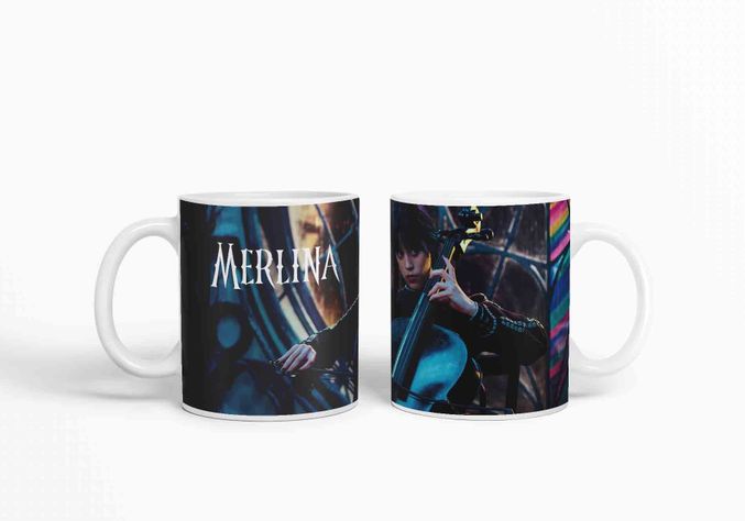 Taza Merlina Addams D4-0