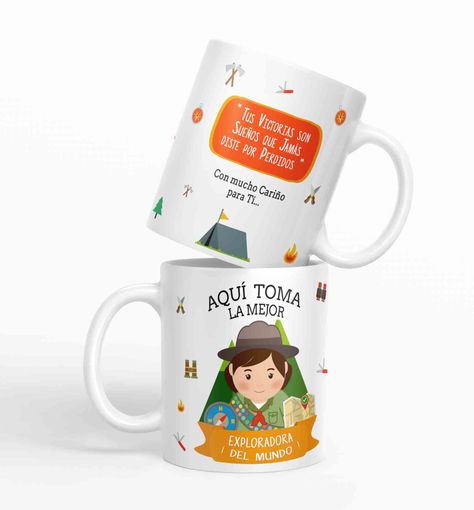 Taza aquí toma la mejor Scout del mundo D68-0