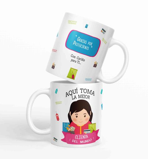 Taza aquí toma la mejor Clienta del mundo D64-0