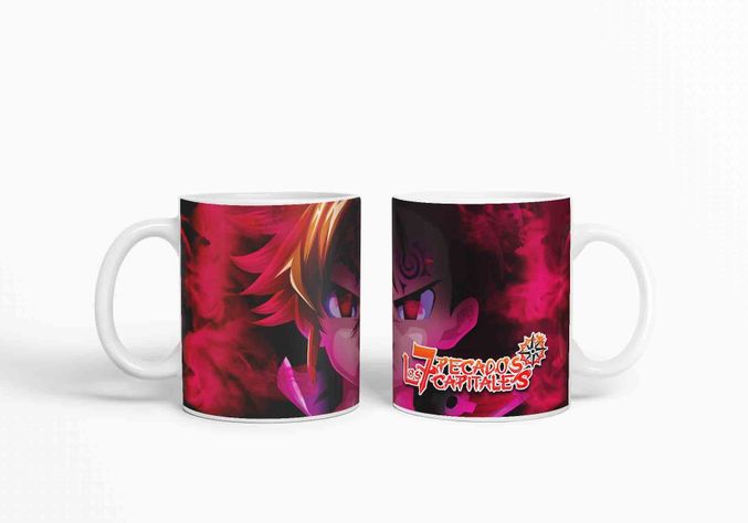 Taza Los 7 Pecados Capitales D12-0