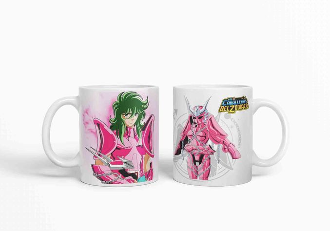 Taza Caballero del Zodiaco - Andromeda  D3-2