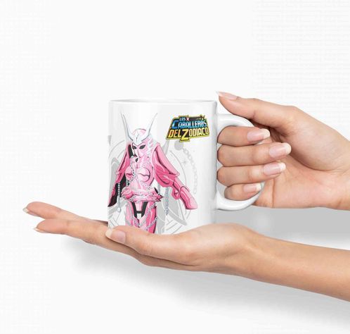 Taza Caballero del Zodiaco - Andromeda  D3-1
