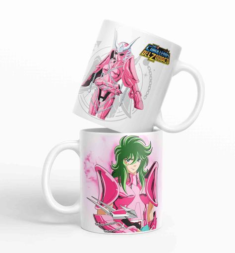 Taza Caballero del Zodiaco - Andromeda  D3-0