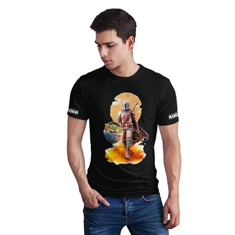 Polera Juvenil Star Wars The Mandalorian D1-0