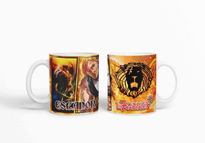 Taza Los 7 Pecados Capitales D7-0