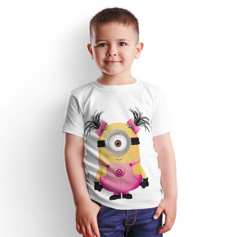 Polera Juvenil Minions D7-1