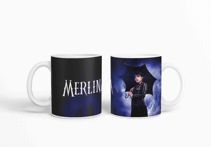 Taza Merlina Addams D10-0