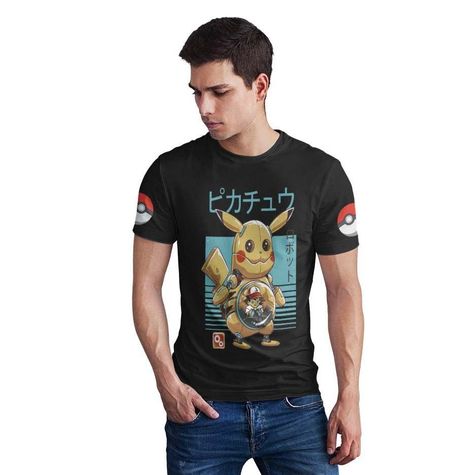 Polera Pokémon gotta catch em all D13-0