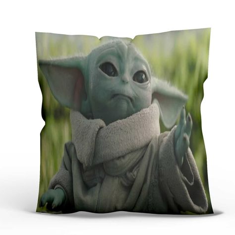 Cojín Decorativo  Star Wars -  Grogu D4 40cm x 40cm-0