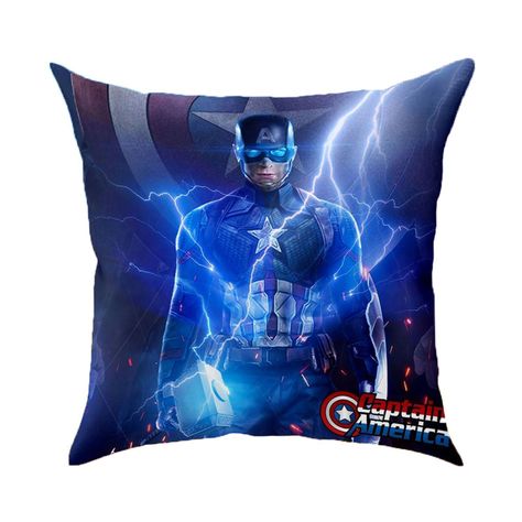 Cojín Decorativo Capitán América 30cm X 30cm-0
