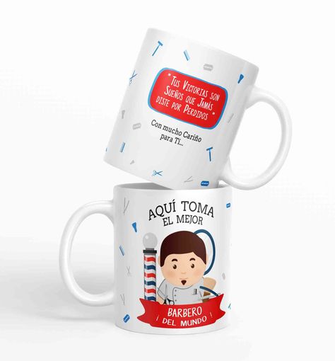 Taza aquí toma el mejor Barbero del mundo D74-0