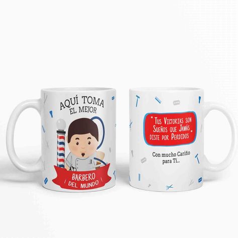 Taza aquí toma el mejor Barbero del mundo D74-1