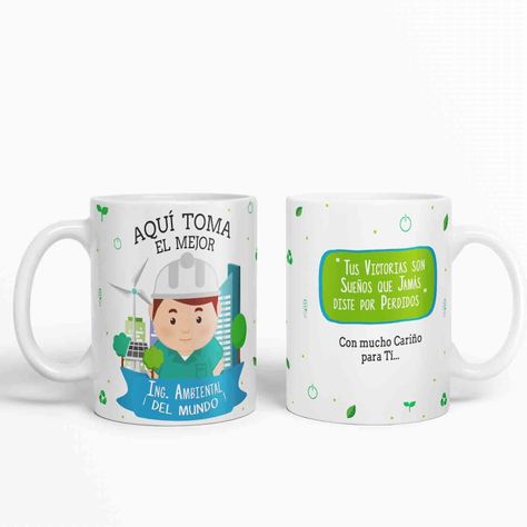 Taza aquí toma el mejor Ing. Ambiental del mundo D48-1
