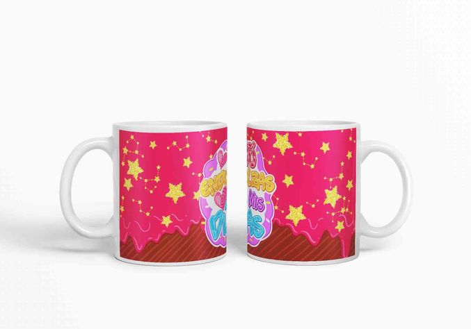 Taza Expresión de Amor- Tu Endulzas Mis Días  D6 (320ml)-2