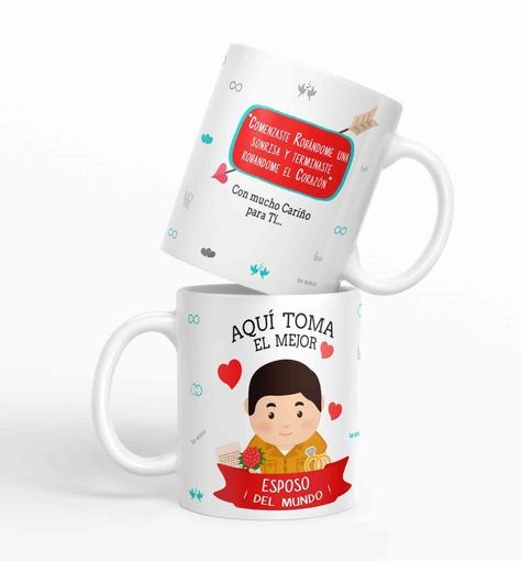 Taza aquí toma el mejor Esposo del mundo D40-0