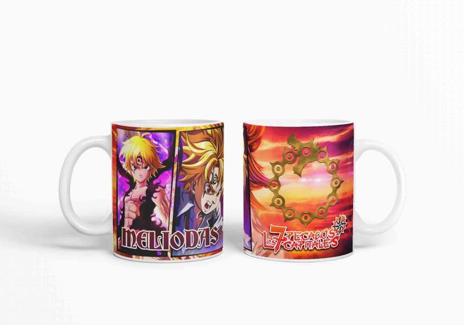Taza Los 7 Pecados Capitales D4-0