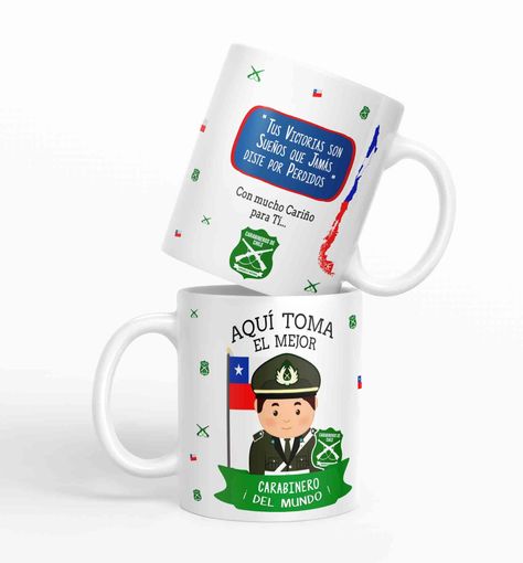 Taza aquí toma el mejor Carabinero del mundo D3-0