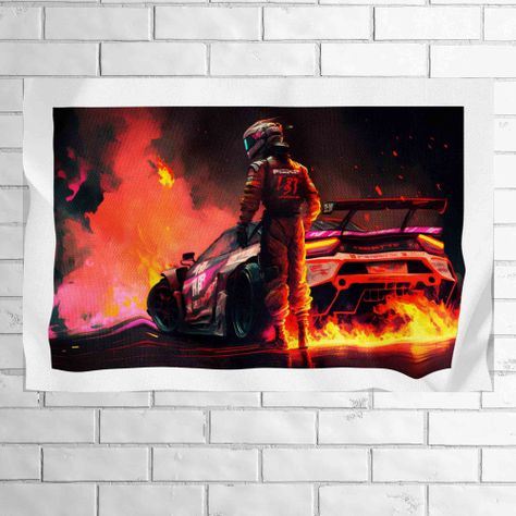 Tela Impermeable Estampada Carros D1 50cm x 70cm-0