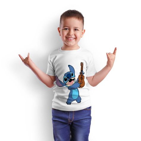 Polera Juvenil Lilo & Stitch D8-1