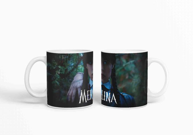 Taza Merlina Addams D9-0
