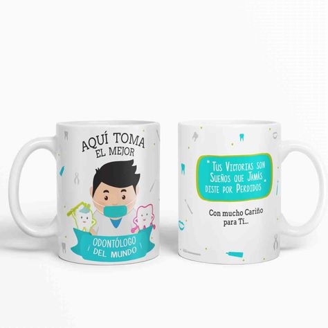 Taza aquí toma el mejor Odontólogo del mundo D46-1