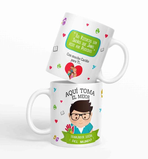Taza aquí toma el mejor Trabajador Social del mundo D59-0