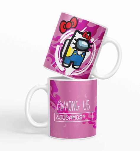 Taza Among Us Hello Kitty D15 (320ml)-1