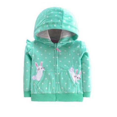 Polerón Polar para bebé niña-0