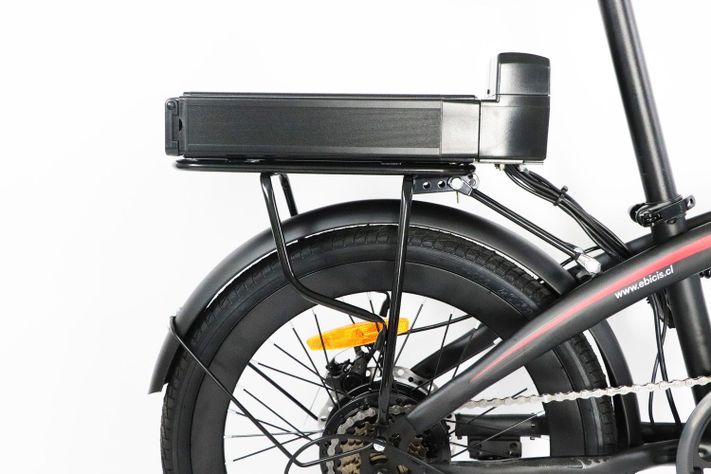 Bicicleta eléctrica plegable Ebicis EFOLD Black-3