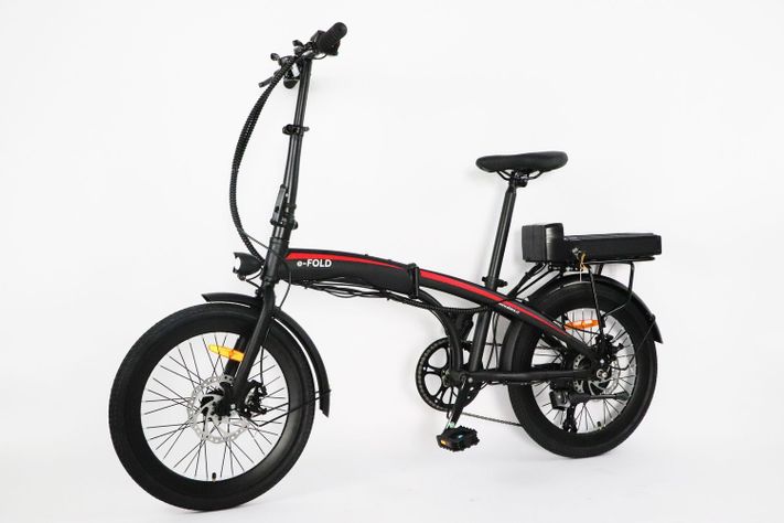 Bicicleta eléctrica plegable Ebicis EFOLD Black-4