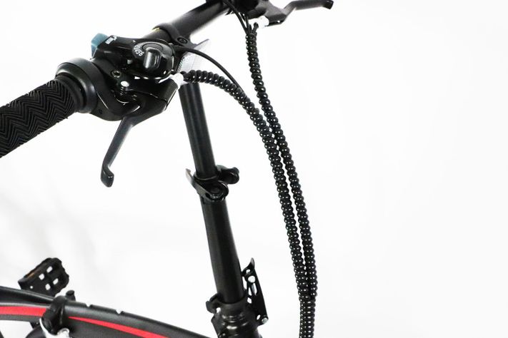 Bicicleta eléctrica plegable Ebicis EFOLD Black-7