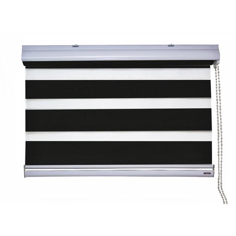 Cortina Roller Duo 105X220 Negro-0